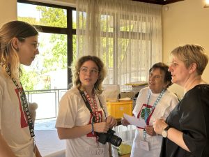 A fogprevenciós program szakemberei